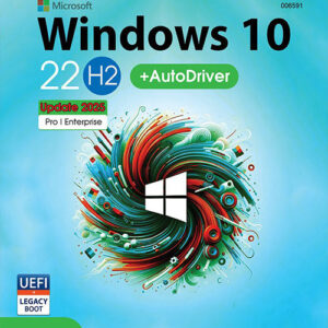 ویندوز 10 22H2 آپدیت 2025 به همراه AutoDriver